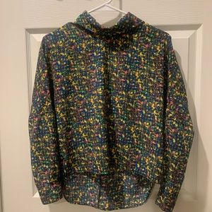 Chloe K Colorful Blouse